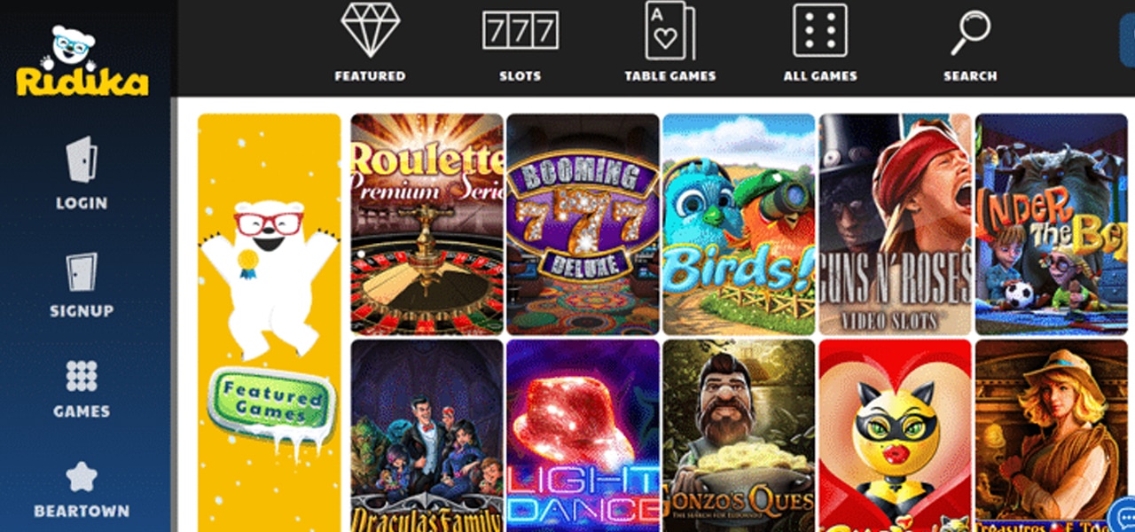 Ridika casino review