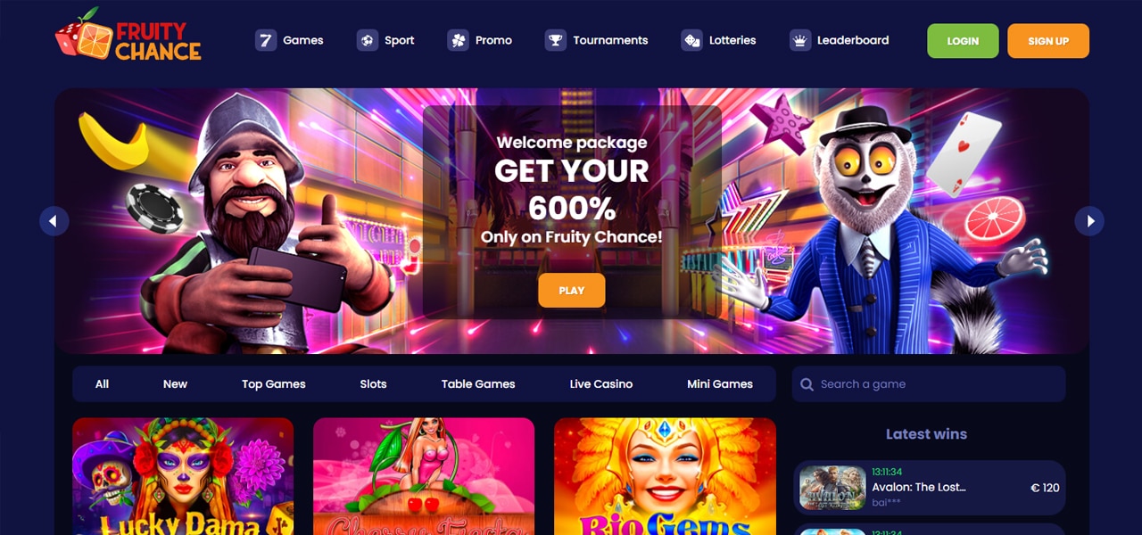 fruity chance casino UK