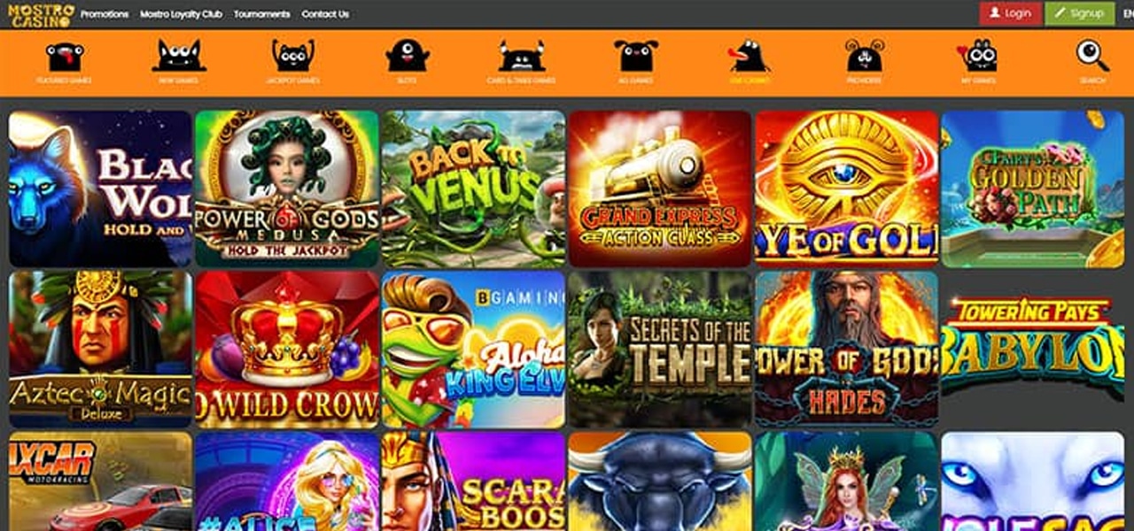 mostro casino review