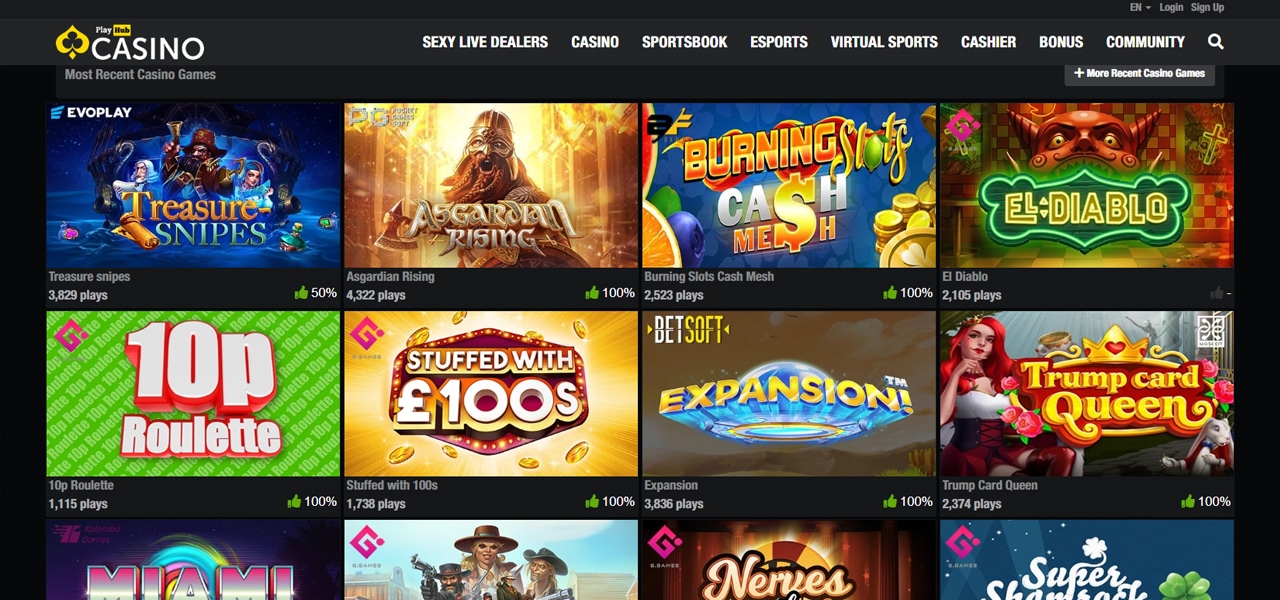 playhub casino review