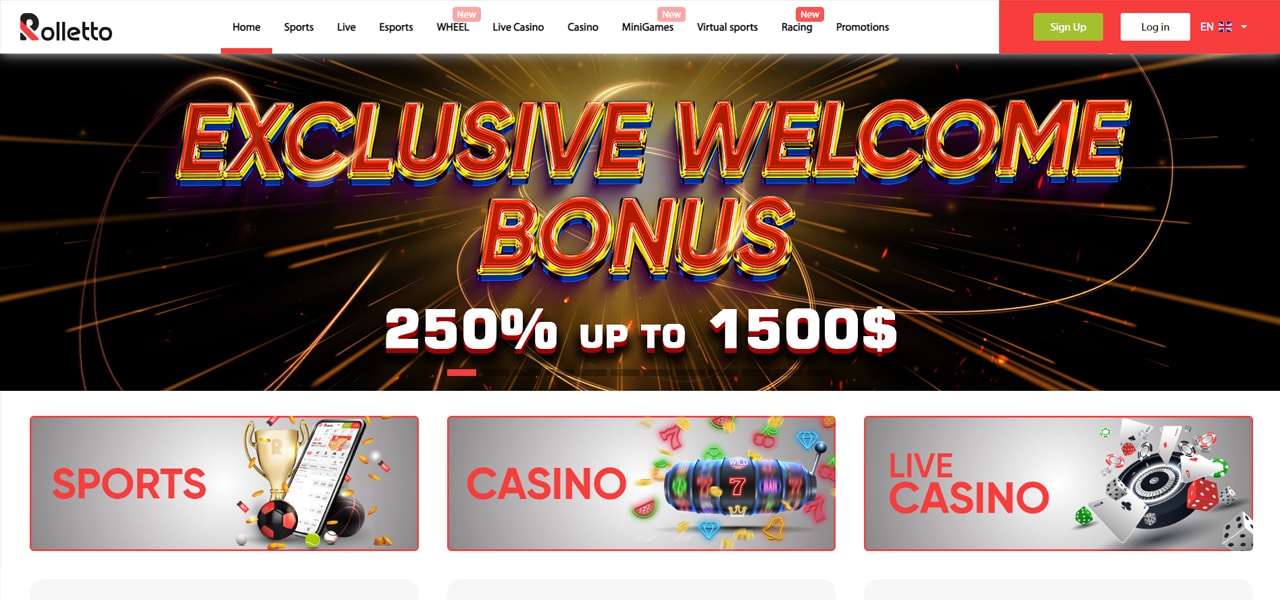 rolletto casino UK